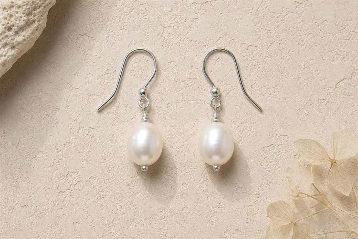 The Pearl Drop Earrings